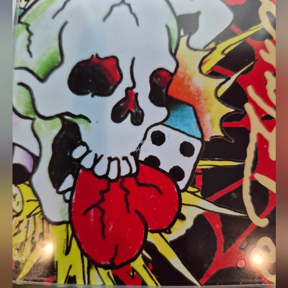 Ed Hardy Skull Coasters Set